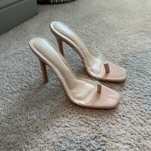 PLT thong sandal heels